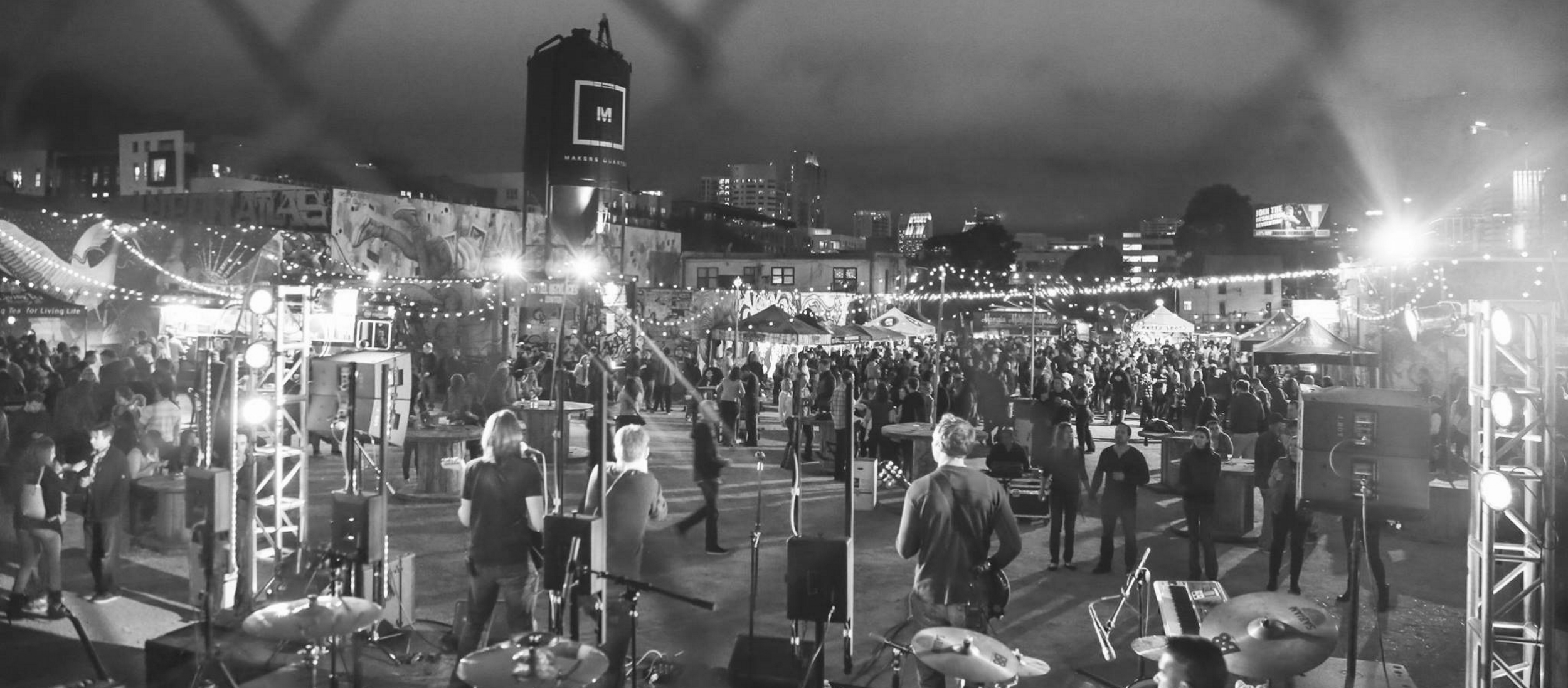 Sinflood at a festival