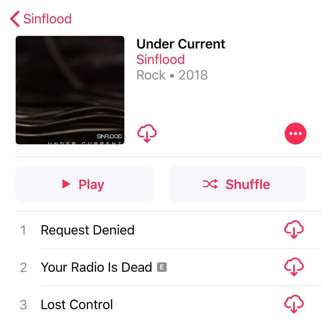 Our new album “under current” is now available! Find it on iTunes, Spotify, Amazon, CDBaby, Deezer, and all the usual suspects.