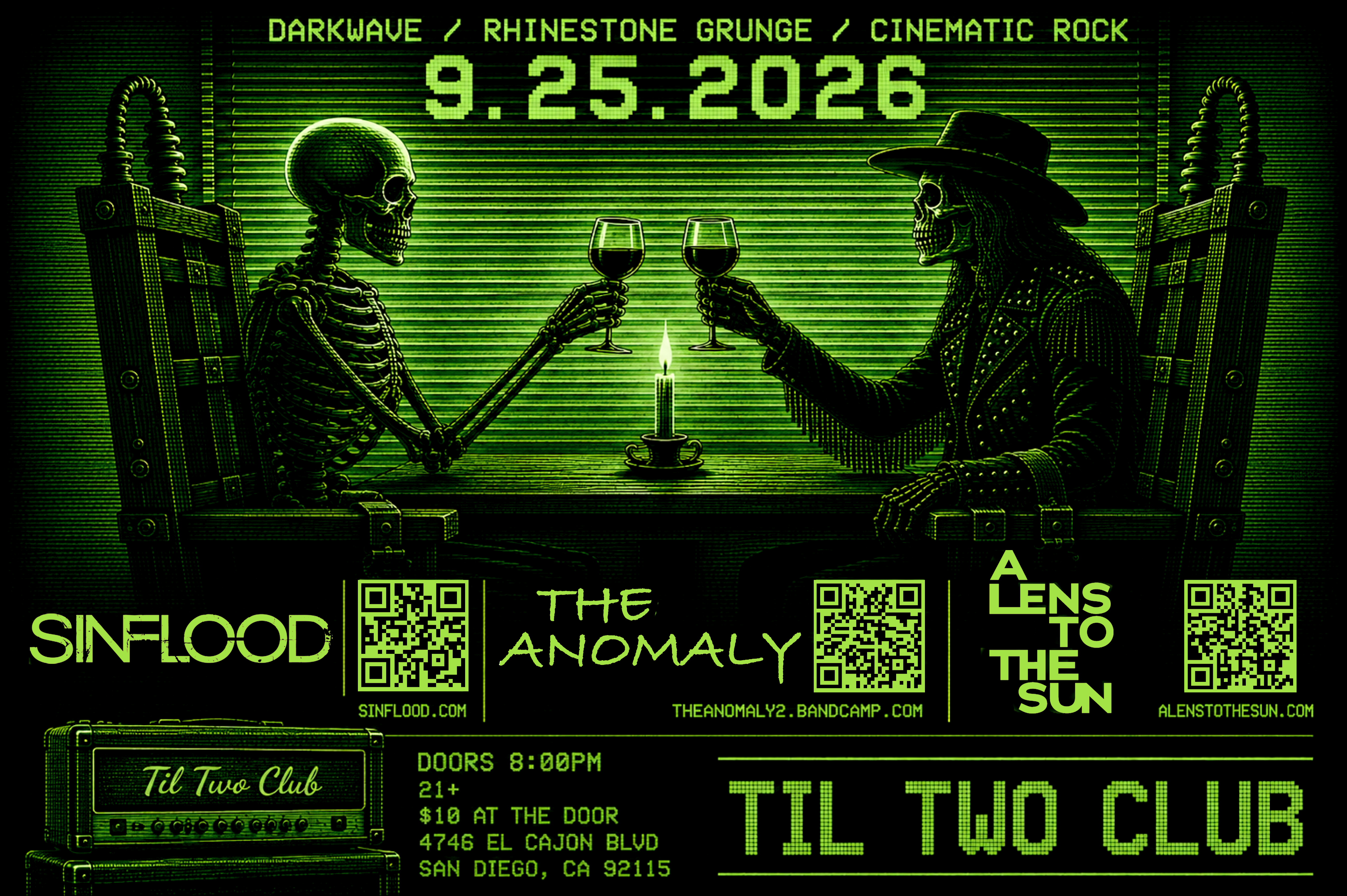 Sinflood at Til Two Club - 9.25.2026